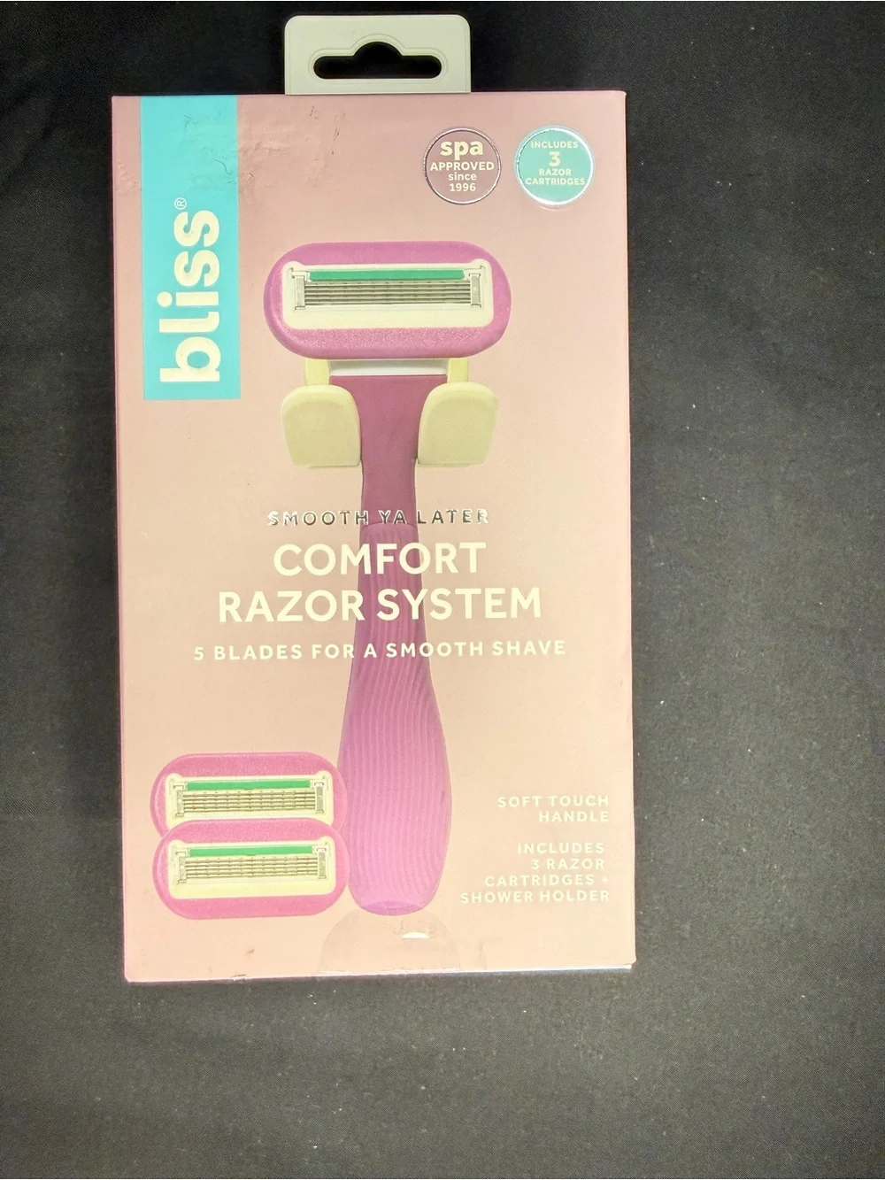 bliss Comfort Razor System - Purple and Cream - Picture 2 of 4